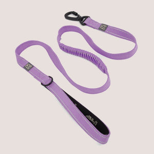 Nandog ANTI-PUSH SPORT DOG LEASH WITH NEOPRENE HANDLE - LILAC