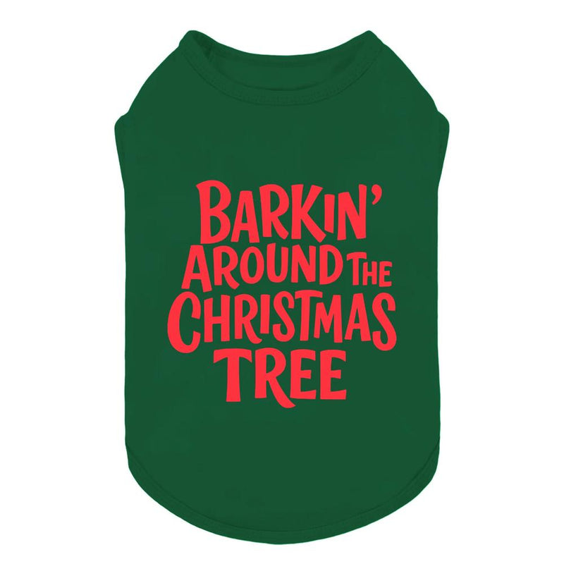 Fitwarm Barkin' Around the Christmas Tree T-Shirt