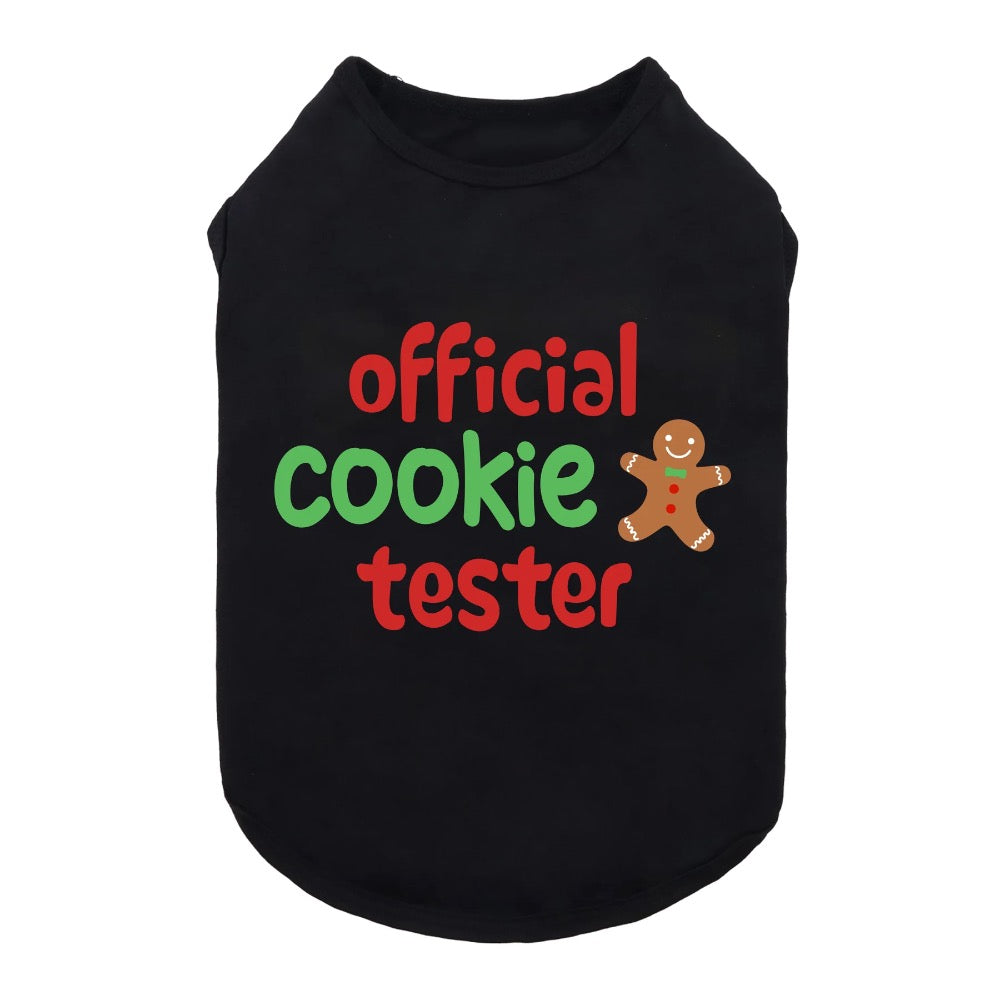 Fitwarm Official Cookies Tester Christmas Tshirt