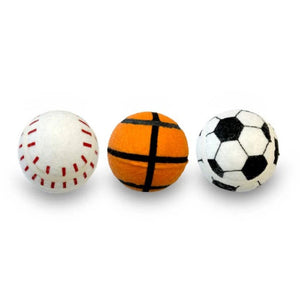 ThoozyPet Tennis Ball Assorted Fetch Dog Toy 2.5"