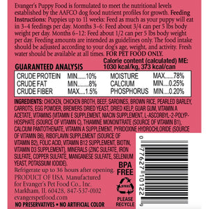 Evanger's Heritage Classic Puppy Food – 12.5oz