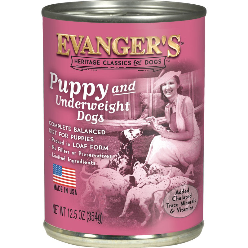 Evanger's Heritage Classic Puppy Food – 12.5oz