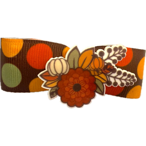 Sassy Woof DOG COLLAR - PUPKIN DONUTS