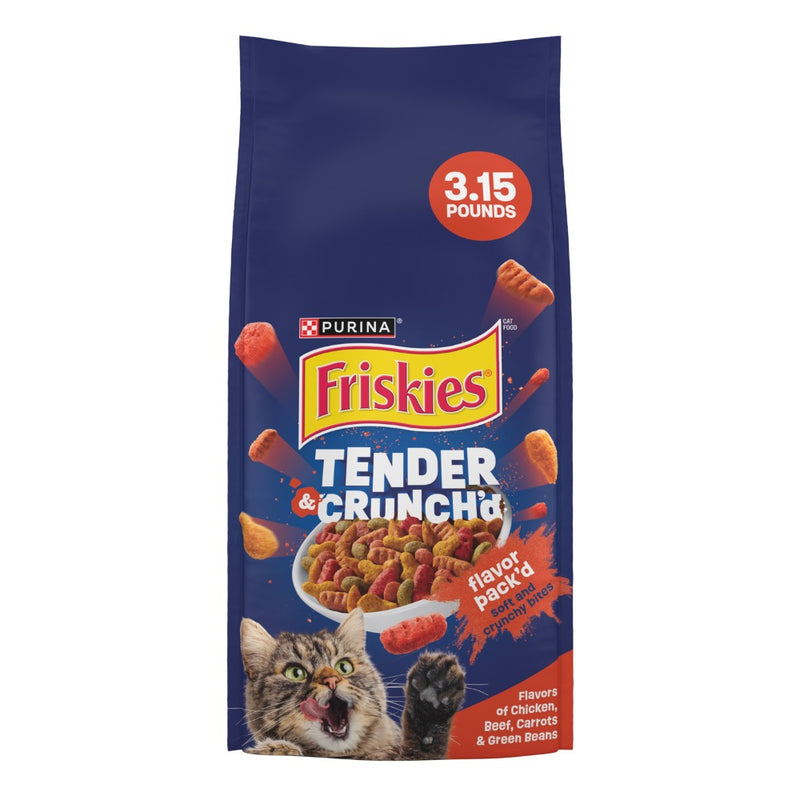 Purina Friskies Tender & Crunchy Combo Dry Cat Food