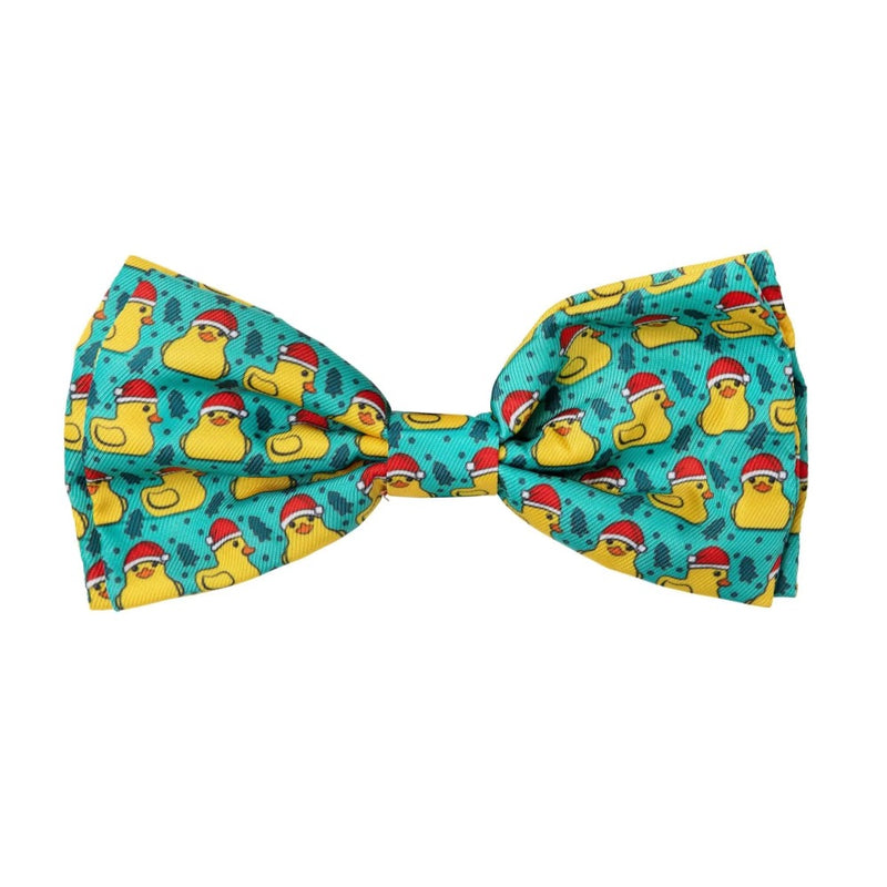 Fuzzyard Merry Quackmas Bandana and Bowtie - 2 Pack