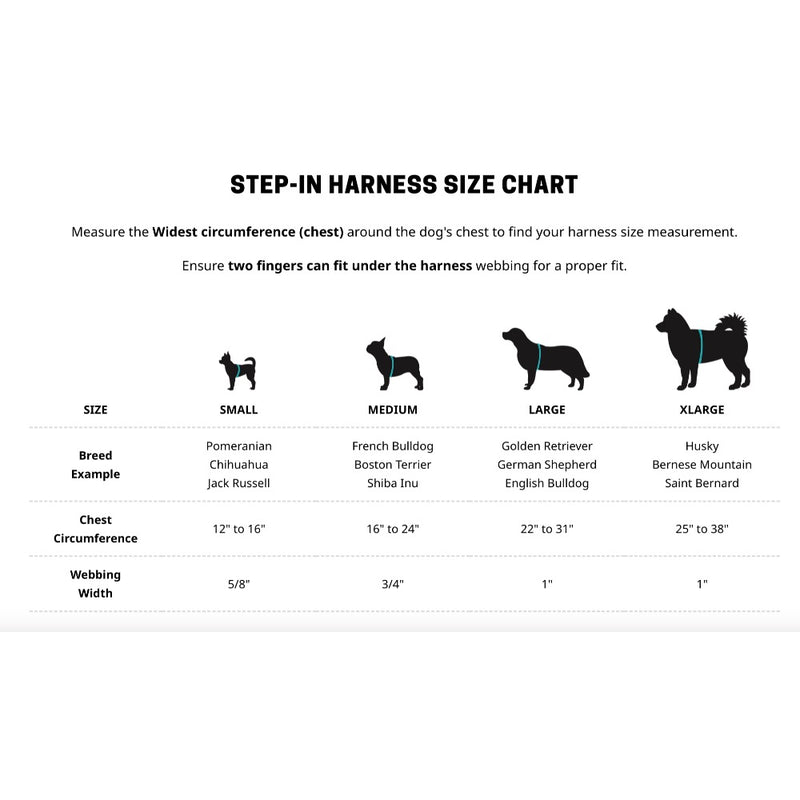 Woof Concept RIPTIDE Step-In Waterproof Harness