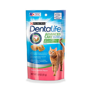 Purina DentaLife Salmon Flavor Dental Cat Treats - 1.8oz