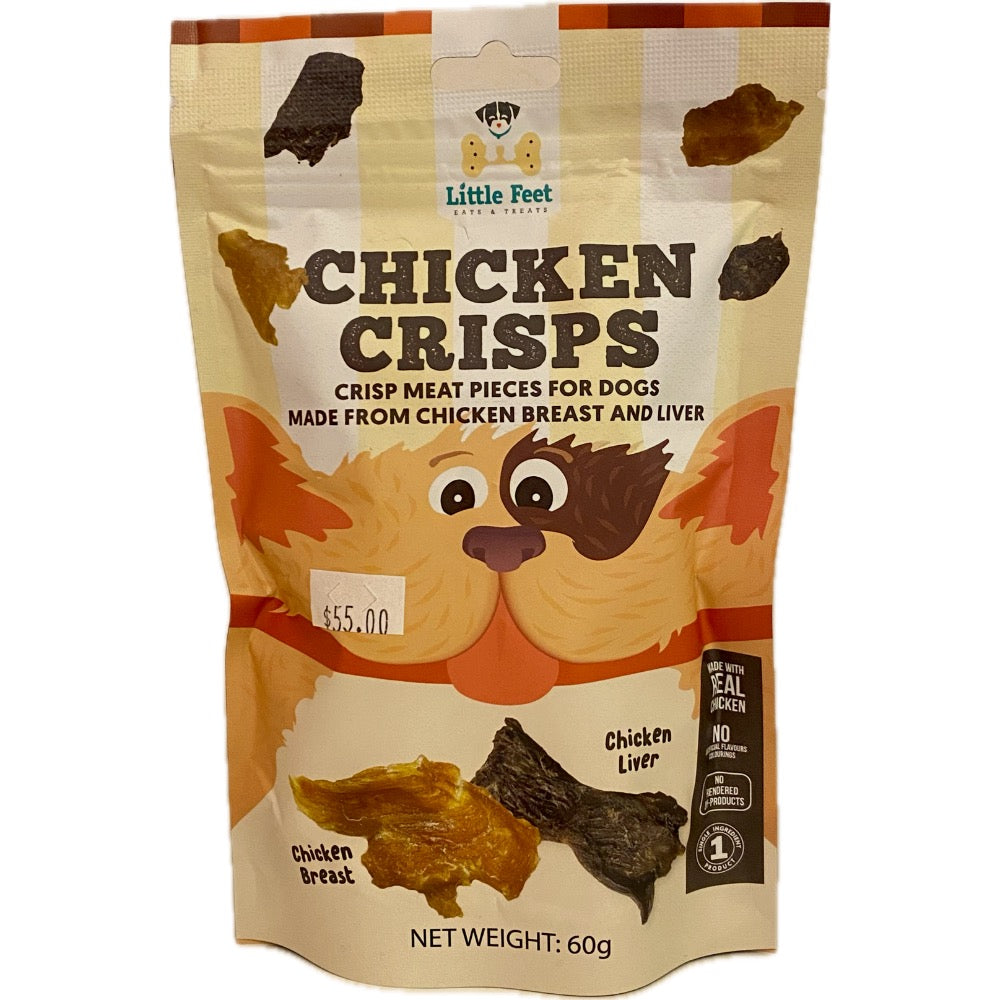 Little Feet Eats & Treats Chicken Crisps