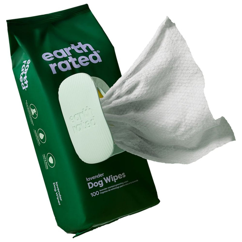 Earth Rated 100 USDA Certified Biobased Wipes- Lavender Scent