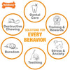 Nylabone Puppy Chew Ring Bone Chicken Flavor