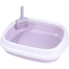 Pastel Rectangular Litter Box- Assorted Colours