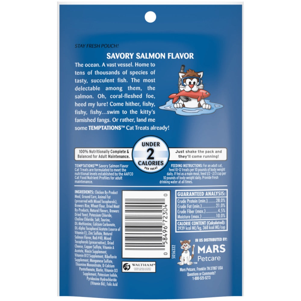 Temptations Savory Salmon Flavor Cat Treats