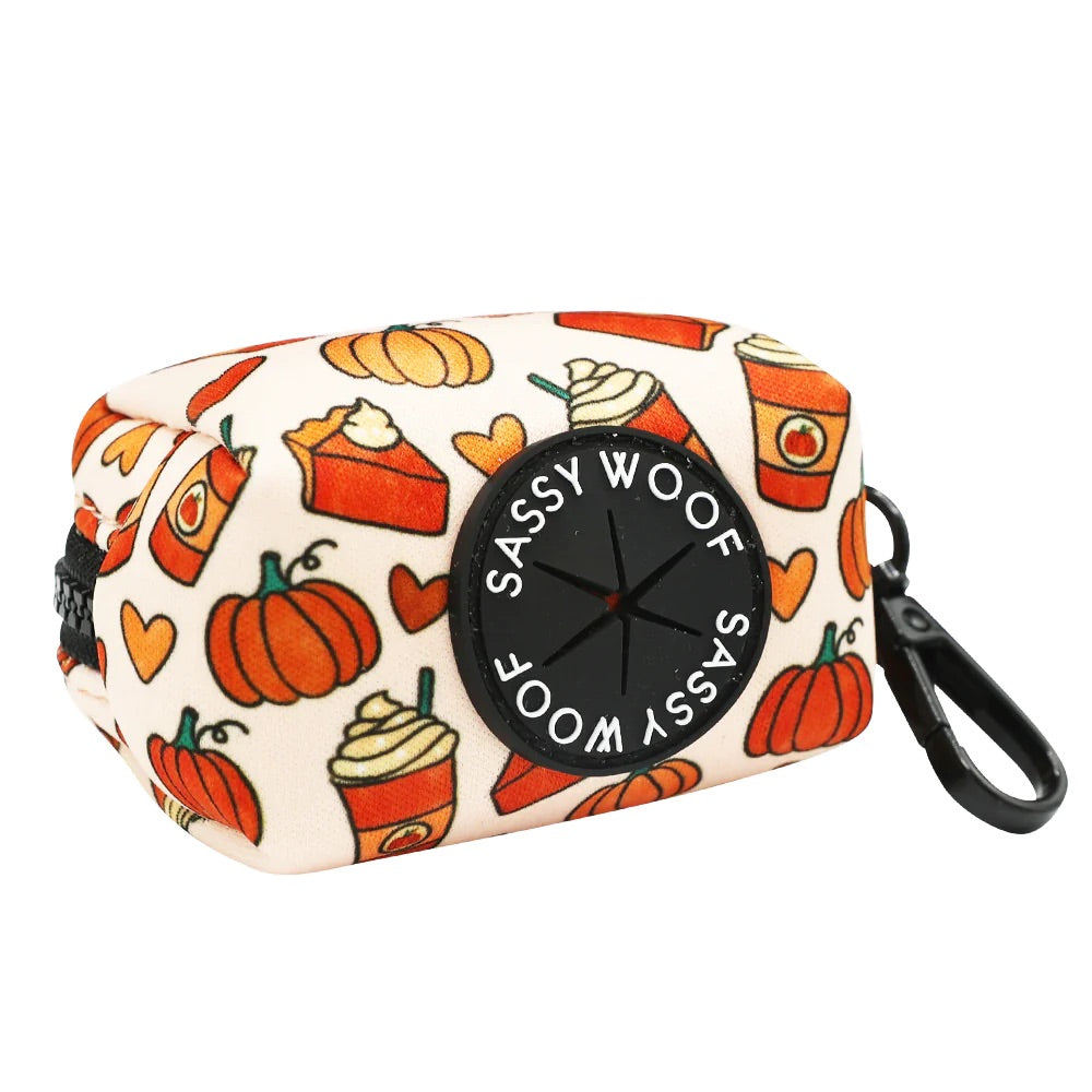 Sassy Woof DOG WASTE BAG HOLDER - PIE THERE!