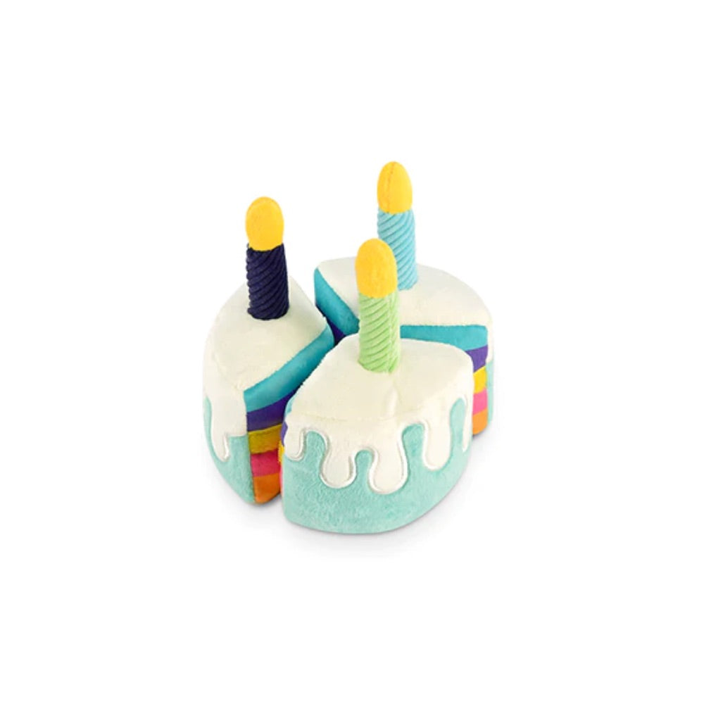 P.L.A.Y Party Time Collection Bone-Appetit-Cake Dog Toy