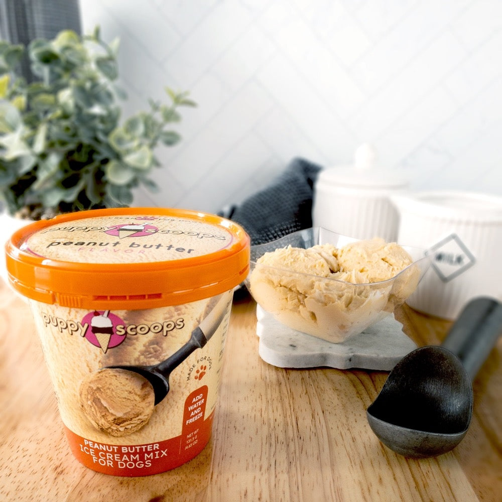 Puppy Scoops Ice Cream Mix - Peanut Butter 16oz