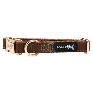 Sassy Woof DOG COLLAR - TEDDY