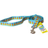 Yellow Dog Design Pineapple Party Blue Leash - 5ft