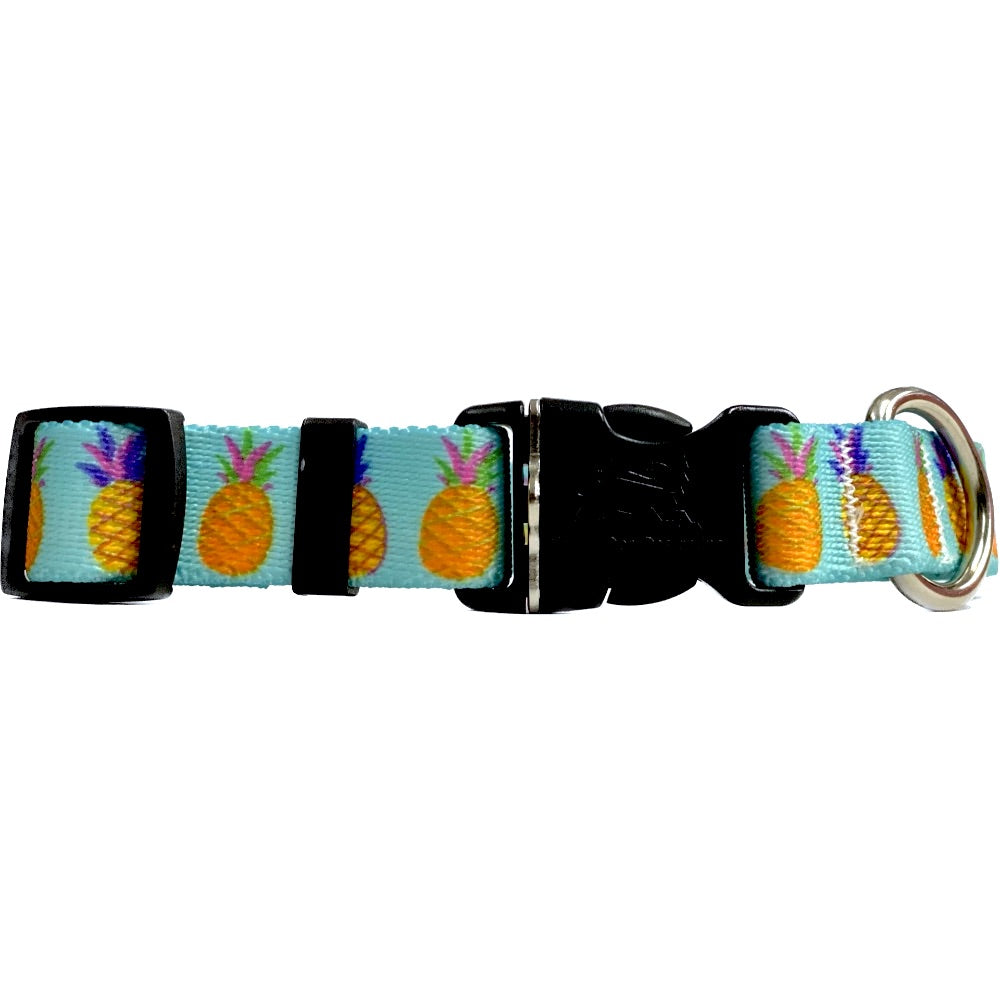 Yellow Dog Design Pineapple Party Blue Collar