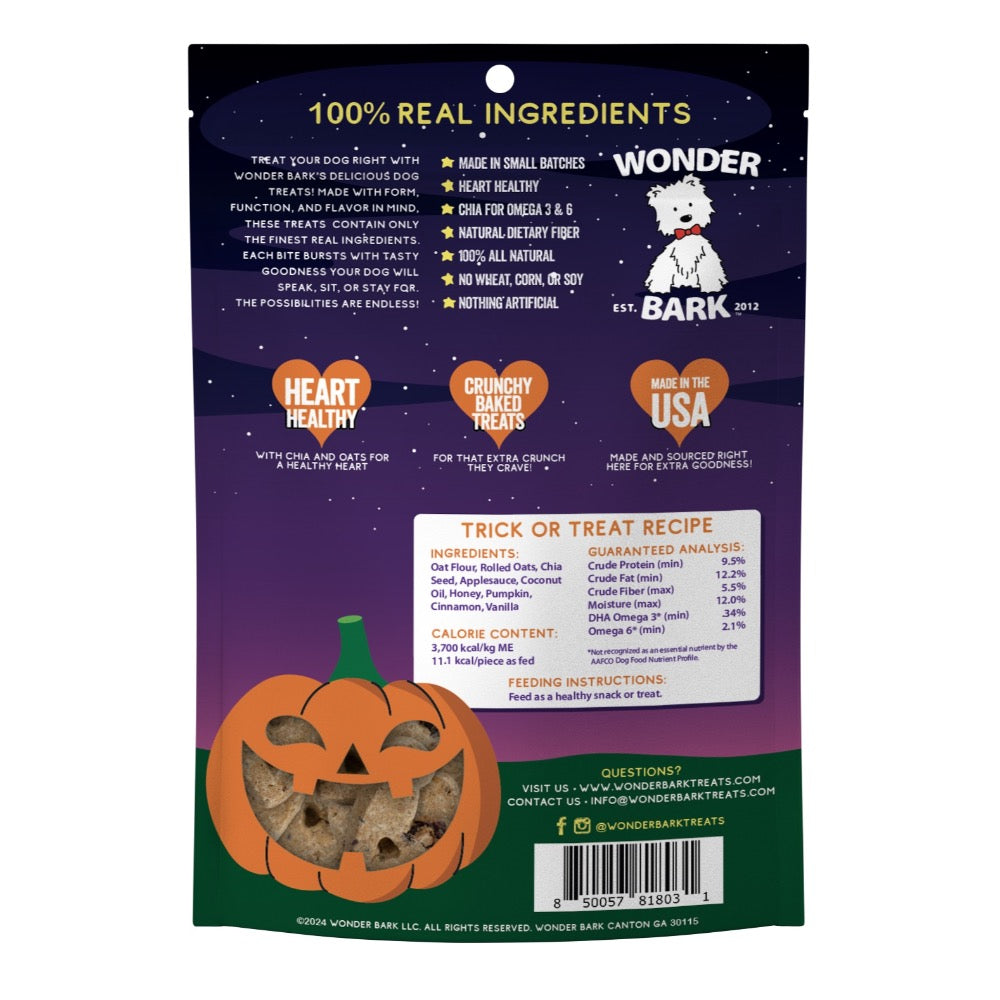 Wonder Bark Halloween Trick or Treat Dog Treat 5oz