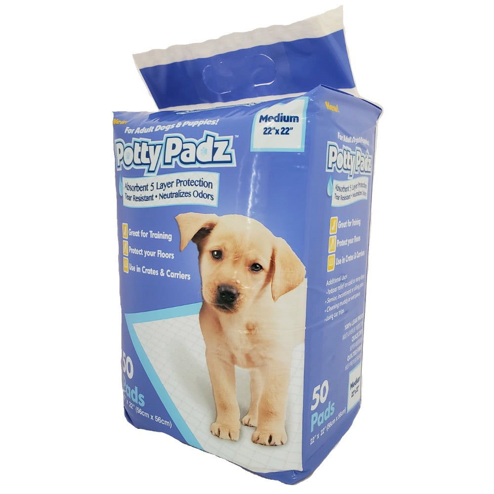 Specialty Puppy Training Pads 22 x22 Paws and Whiskers