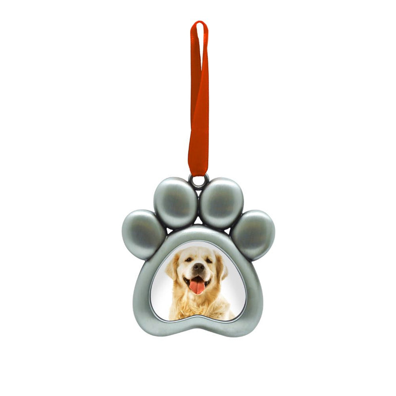 Pearhead Paw Print Holiday Ornament