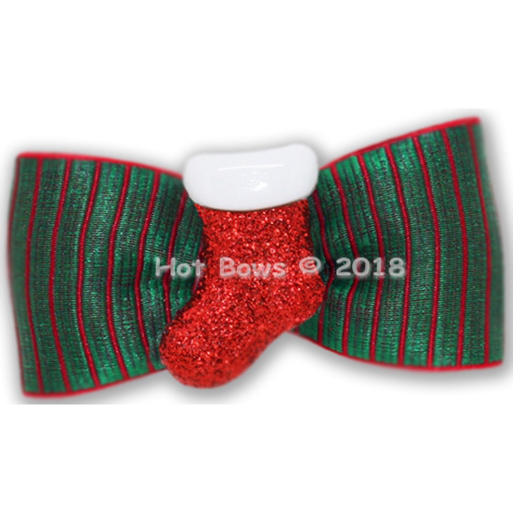 Hot Bows Stocking Feet Bow Latex Band