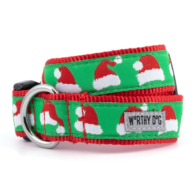 The Worthy Dog Santa Hats Collar Collection