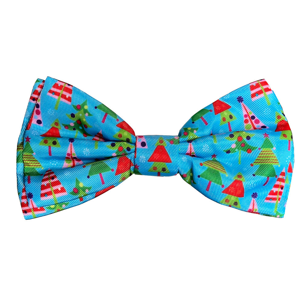 Huxley & Kent X-Mas Trees Bow Tie