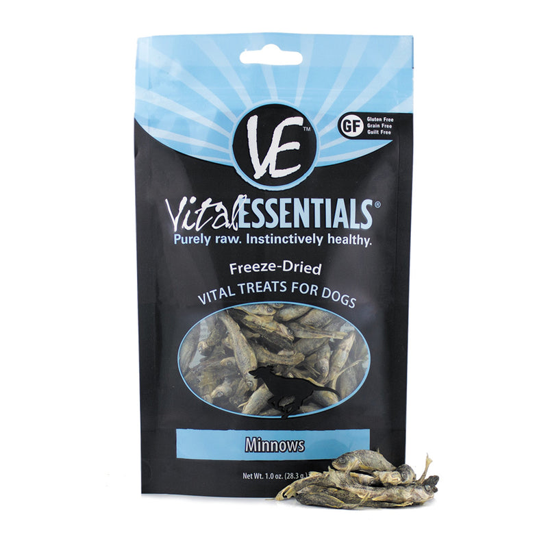 Vital Essentials Freeze Dried Minnow Dog Treats