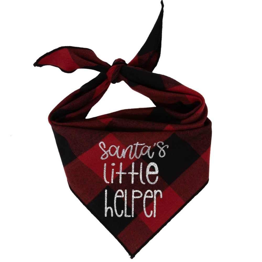 Paisley Paws Santa's Little Helper Bandana