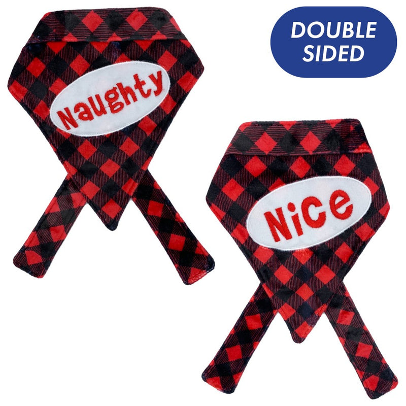 Huxley & Kent Buffalo Naughty & Nice Bandana (Double Sided)