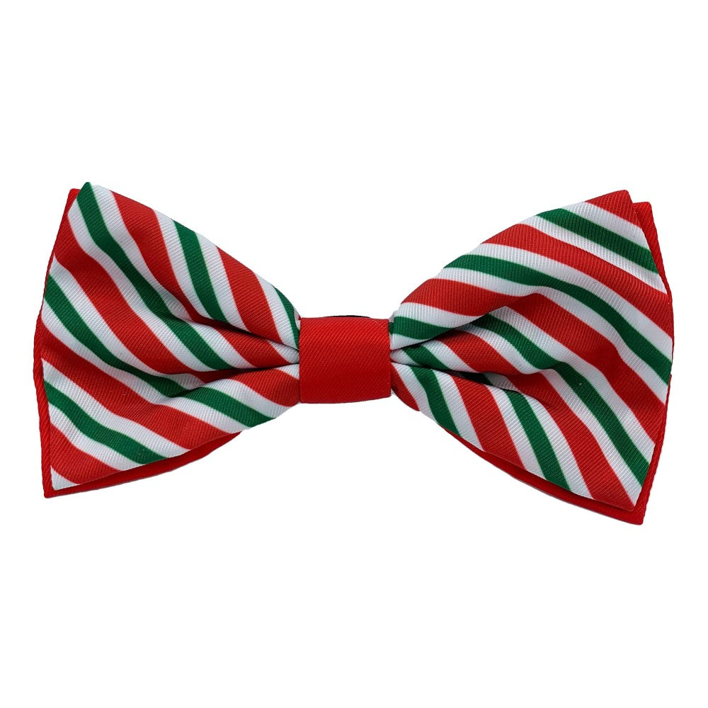 Huxley & Kent Peppermint Stripe Bow Tie