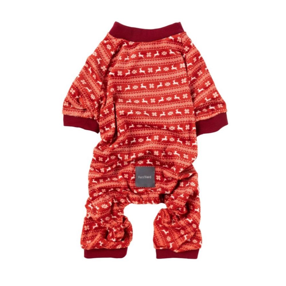 FuzzYard Reindeer Fairisle Pajamas