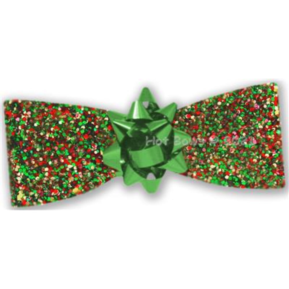 Hot Bows Wrapped up, Green Bow