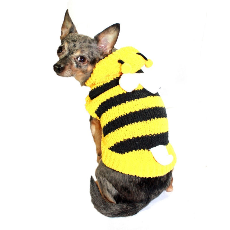 Hip Doggie Bumble Bee Chenille Sweater