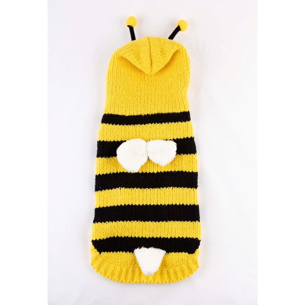 Hip Doggie Bumble Bee Chenille Sweater