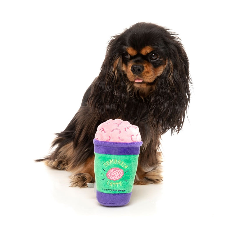 FuzzYard Zombrain Latte Dog Toy