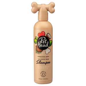 Pet Head Sensitive Soul Shampoo- Coconut Scented 16 oz.