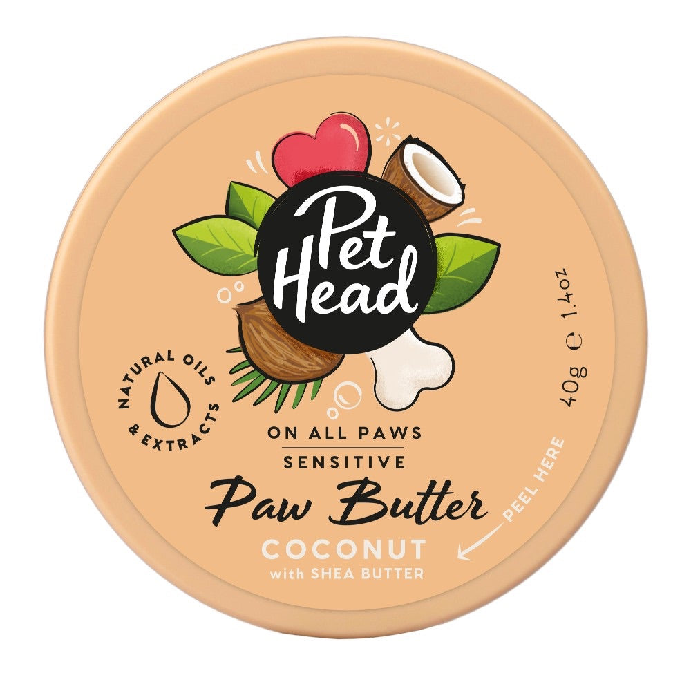 Pet Head Nourishing Paw Butter Coconut 1.4 oz