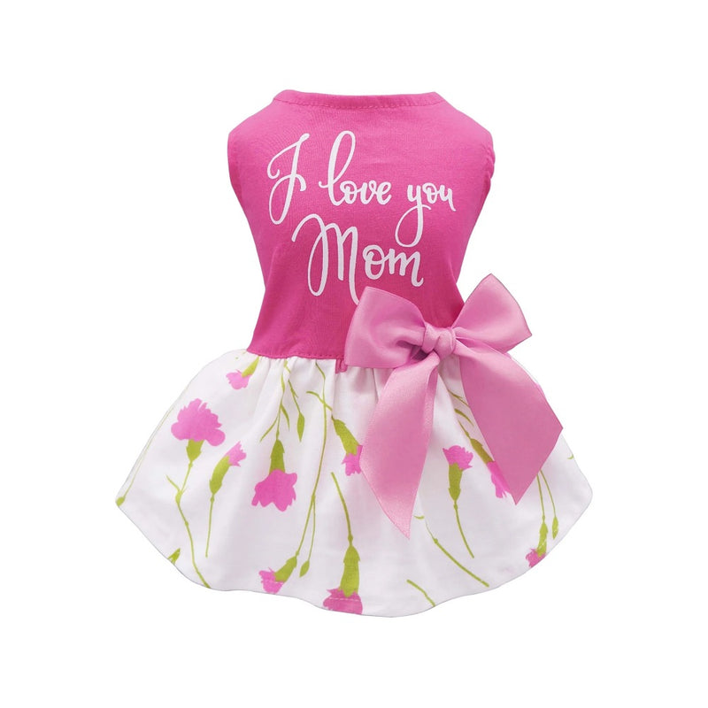 Fitwarm I Love You Mom Dress