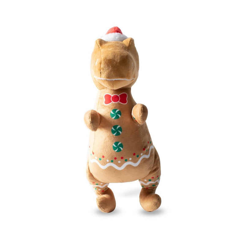 Fringe Studio Cookie-Saurus Plush Dog Toy