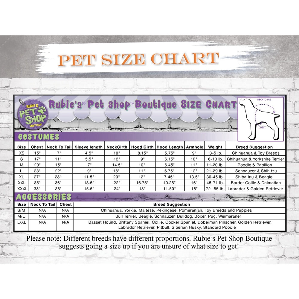 Rubie's Pet Ghostbusters Costume