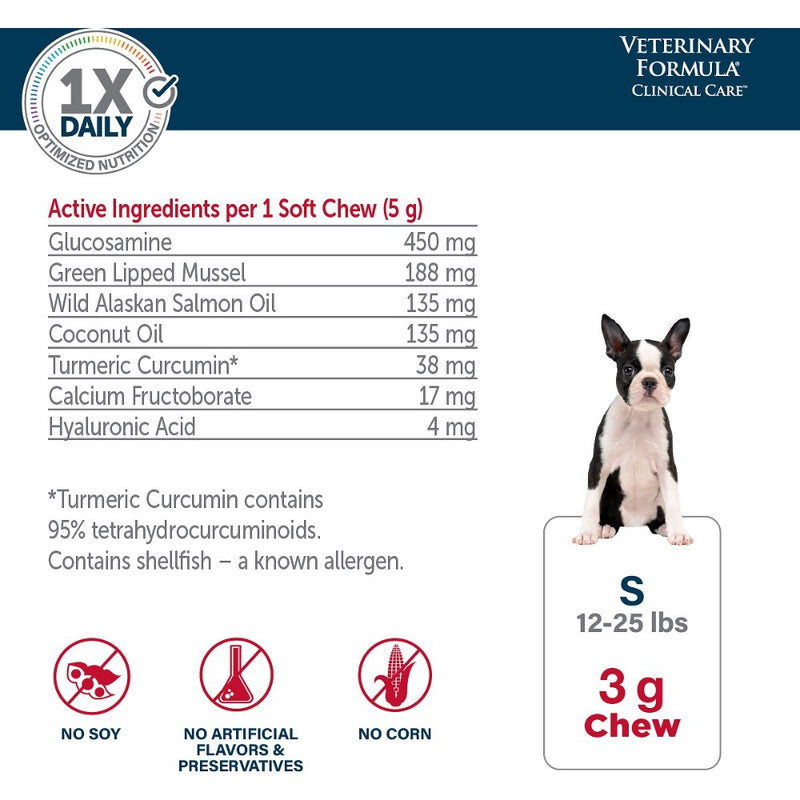 Veterinary Formula Clinical Care Ultimate Joint Health Dog Supplement- 30 Chews