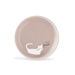 Fringe Studio WHISKER CAT MEOW PET BOWL