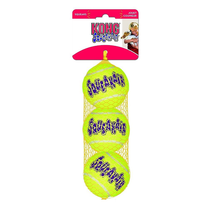 KONG Air Dog Squeakair Tennis Balls