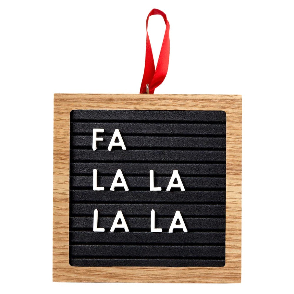 Pearhead Letterboard Ornament Set