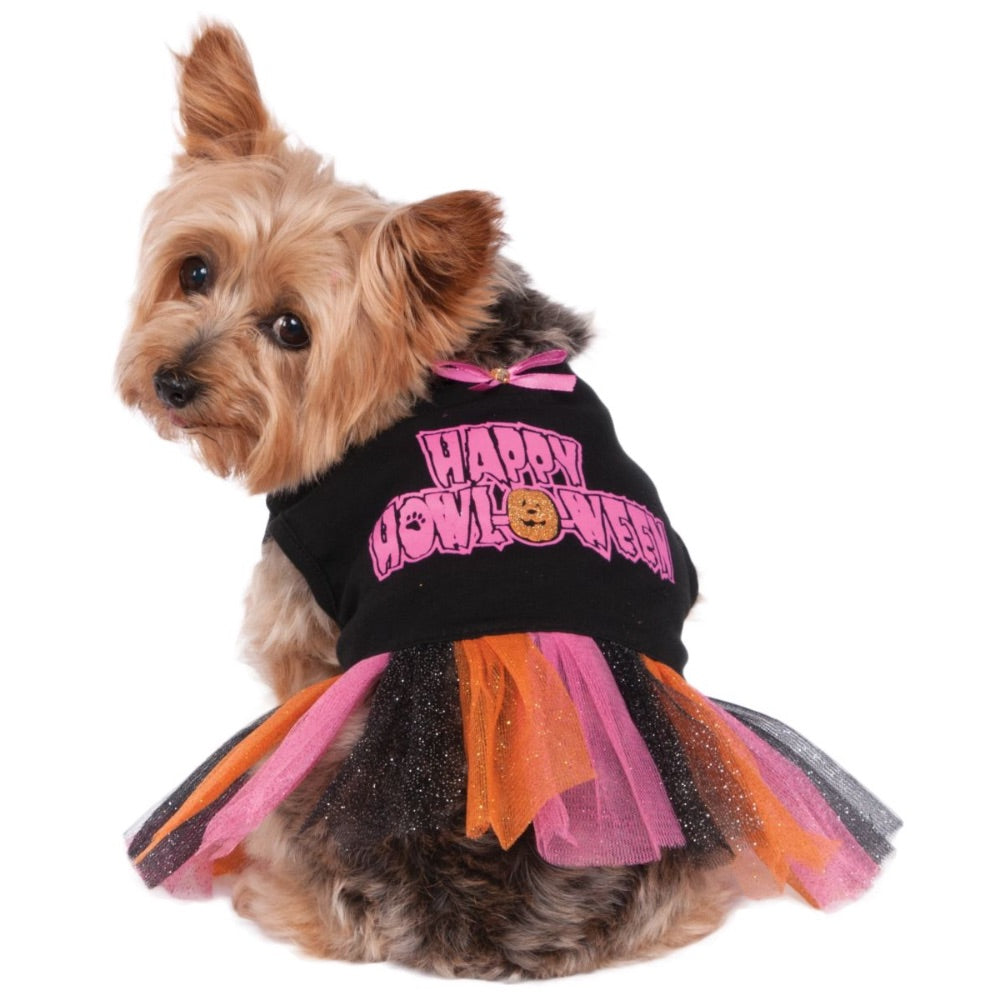 Rubie's Happy HOWL-O-Ween Tutu Dress Pet Costume