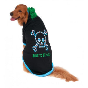 Rubie's Bone To Be Wild LED Hoodie Pet Costume