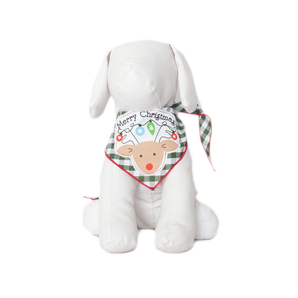 Tail Trends RED NOSED REINDEER LIGHTS Bandana