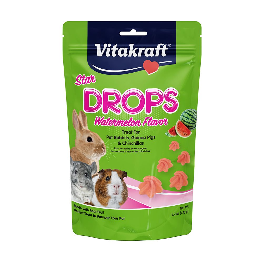Vitakraft® Sunseed® Watermelon Flavor Drops for Small Animals, 4.4 Oz